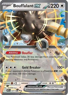 [PKM] Bouffalant ex (077/086) [Scarlet & Violet: White Flare]