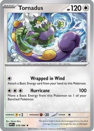 [PKM] Tornadus (078/086) [Scarlet & Violet: White Flare]