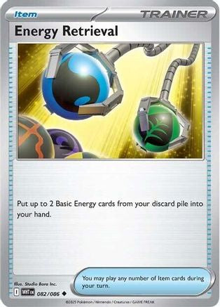 [PKM] Energy Retrieval (082/086) [Scarlet & Violet: White Flare]
