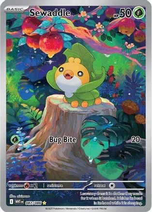 [PKM] Sewaddle (087/086) [Scarlet & Violet: White Flare]