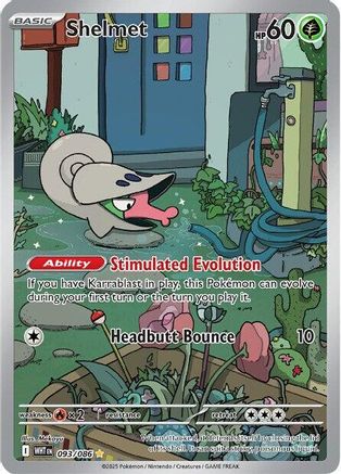[PKM] Shelmet (093/086) [Scarlet & Violet: White Flare]
