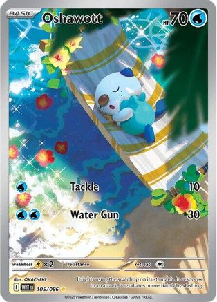 [PKM] Oshawott (105/086) [Scarlet & Violet: White Flare]