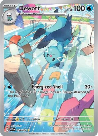[PKM] Dewott (106/086) [Scarlet & Violet: White Flare]