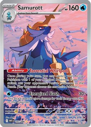 [PKM] Samurott (107/086) [Scarlet & Violet: White Flare]