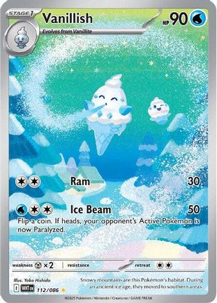 [PKM] Vanillish (112/086) [Scarlet & Violet: White Flare]