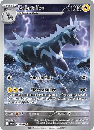 [PKM] Zebstrika (115/086) [Scarlet & Violet: White Flare]