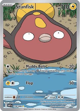 [PKM] Stunfisk (118/086) [Scarlet & Violet: White Flare]