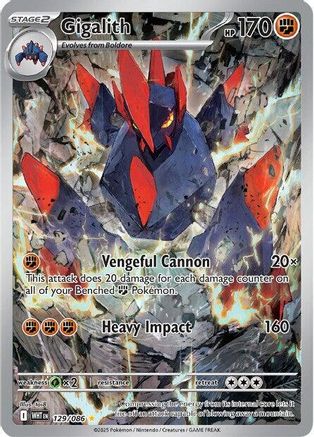 [PKM] Gigalith (129/086) [Scarlet & Violet: White Flare]