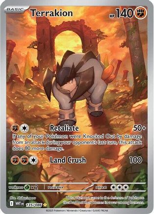 [PKM] Terrakion (135/086) [Scarlet & Violet: White Flare]