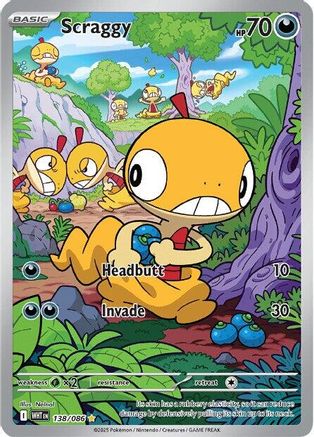[PKM] Scraggy (138/086) [Scarlet & Violet: White Flare]