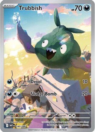 [PKM] Trubbish (140/086) [Scarlet & Violet: White Flare]