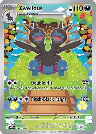 [PKM] Zweilous (147/086) [Scarlet & Violet: White Flare]