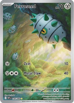 [PKM] Ferroseed (148/086) [Scarlet & Violet: White Flare]