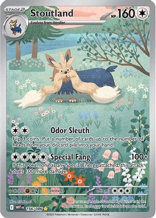 [PKM] Stoutland (156/086) [Scarlet & Violet: White Flare]