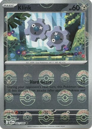 [PKM] Klink (061/086) (Poke Ball Pattern) [Scarlet & Violet: Black Bolt]