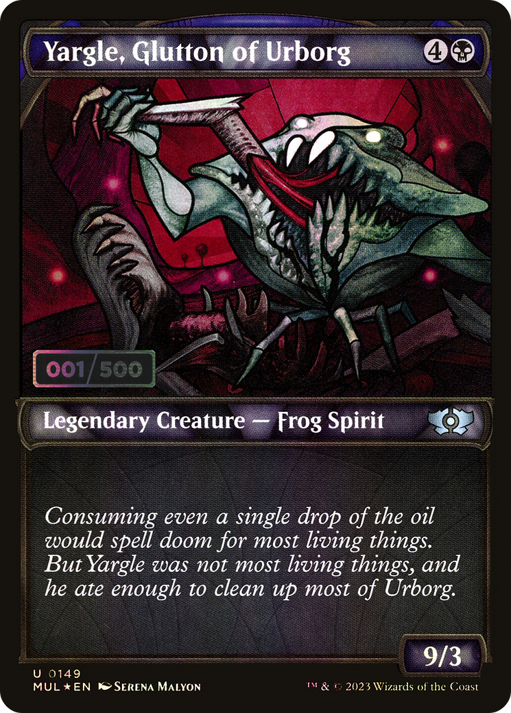 {C} Yargle, Glutton of Urborg (Serialized) [Multiverse Legends][SR MUL 149]