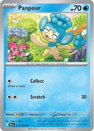 [PKM] Panpour (017/086) [Scarlet & Violet: Black Bolt]