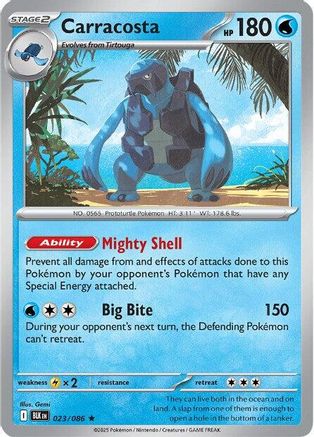 [PKM] Carracosta (023/086) [Scarlet & Violet: Black Bolt]