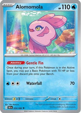 [PKM] Alomomola (024/086) [Scarlet & Violet: Black Bolt]