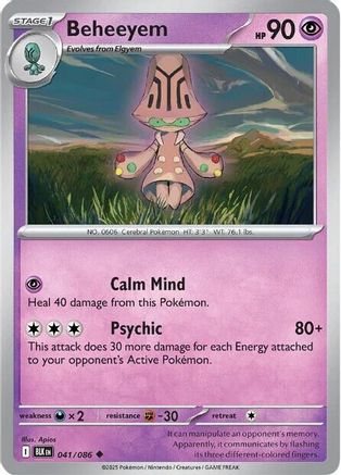 [PKM] Beheeyem (041/086) [Scarlet & Violet: Black Bolt]