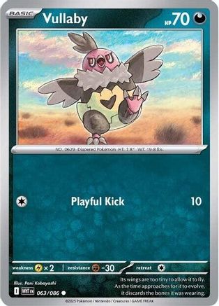 [PKM] Vullaby (063/086) [Scarlet & Violet: White Flare]