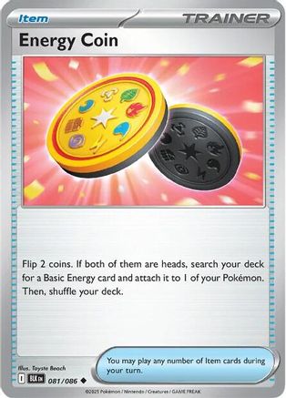 [PKM] Energy Coin (081/086) [Scarlet & Violet: Black Bolt]