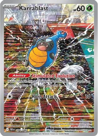 [PKM] Karrablast (094/086) [Scarlet & Violet: Black Bolt]