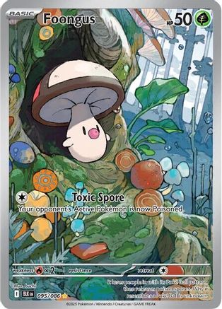 [PKM] Foongus (095/086) [Scarlet & Violet: Black Bolt]