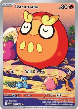 [PKM] Darumaka (097/086) [Scarlet & Violet: Black Bolt]