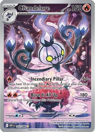 [PKM] Chandelure (103/086) [Scarlet & Violet: White Flare]