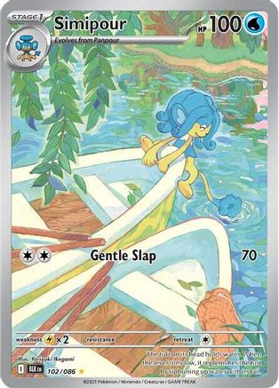 [PKM] Simipour (102/086) [Scarlet & Violet: Black Bolt]
