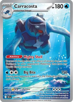 [PKM] Carracosta (107/086) [Scarlet & Violet: Black Bolt]