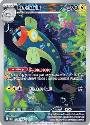 [PKM] Eelektrik (114/086) [Scarlet & Violet: Black Bolt]