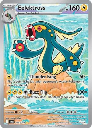 [PKM] Eelektross (115/086) [Scarlet & Violet: Black Bolt]
