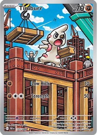 [PKM] Timburr (125/086) [Scarlet & Violet: Black Bolt]