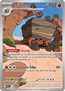 [PKM] Crustle (130/086) [Scarlet & Violet: Black Bolt]