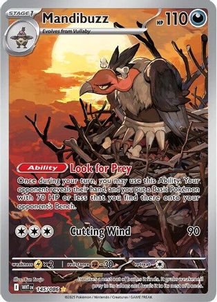 [PKM] Mandibuzz (145/086) [Scarlet & Violet: White Flare]