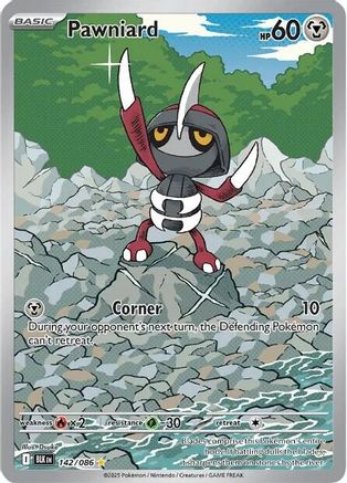 [PKM] Pawniard (142/086) [Scarlet & Violet: Black Bolt]