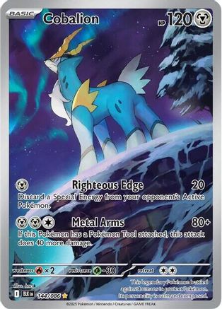 [PKM] Cobalion (144/086) [Scarlet & Violet: Black Bolt]