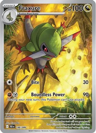 [PKM] Fraxure (146/086) [Scarlet & Violet: Black Bolt]