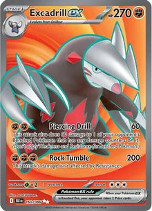[PKM] Excadrill ex (160/086) [Scarlet & Violet: Black Bolt]