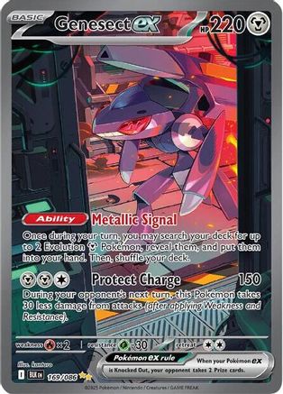 [PKM] Genesect ex (169/086) [Scarlet & Violet: Black Bolt]