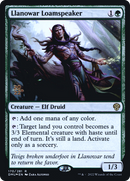{R} Llanowar Loamspeaker [Dominaria United Prerelease Promos][PR DMU 170]