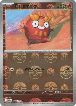 [PKM] Darumaka (013/086) (Poke Ball Pattern) [Scarlet & Violet: Black Bolt]