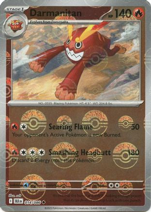 [PKM] Darmanitan (014/086) (Poke Ball Pattern) [Scarlet & Violet: Black Bolt]