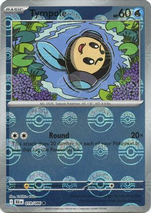 [PKM] Tympole (019/086) (Poke Ball Pattern) [Scarlet & Violet: Black Bolt]