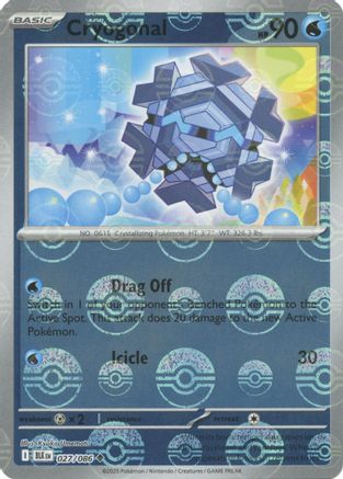 [PKM] Cryogonal (027/086) (Poke Ball Pattern) [Scarlet & Violet: Black Bolt]