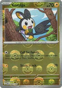 [PKM] Emolga (029/086) (Poke Ball Pattern) [Scarlet & Violet: Black Bolt]