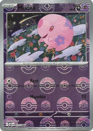 [PKM] Munna (035/086) (Poke Ball Pattern) [Scarlet & Violet: Black Bolt]