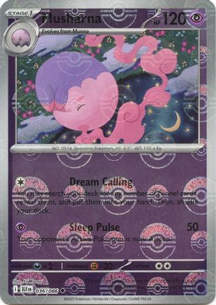 [PKM] Musharna (036/086) (Poke Ball Pattern) [Scarlet & Violet: Black Bolt]